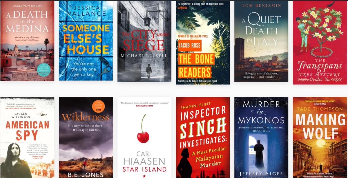 bevjoneswriting's tweet photo. I’m in some adventurous company @TheCrimeVault ‘s May selection for armchair travellers https://t.co/yAPFiRqfPn Check these out now for virus- free vacations! #stayhome #lockdowncrime https://t.co/xtH21T5WcM