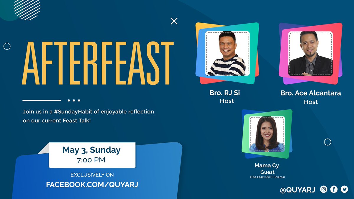 mamacy971's tweet photo. #TeamBahay! #KaFeast! Tara sa @quyarj Page! #UsapangMäySäysäy  'to about our reflection sa Talk 5 ng The Feast QC. Join ka na 🥰
#ACovidStory
#MamaCy971 
#FaithOverFear
#AngPalabanNaBeauty
#ForeverAnakNgAma 
#AngTunayMongForever 
#TheFeastQCDFT
#BarangayLS971
#Covid19 https://t.co/g2Vukdip25