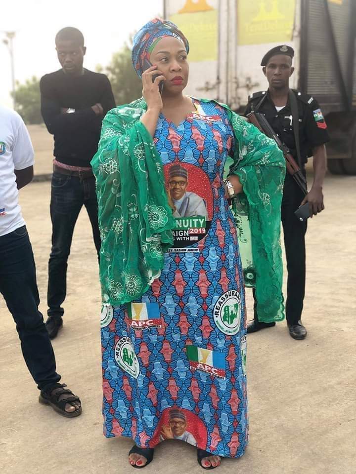 Journalist_Mind's tweet photo. Happy Birthday To The Iron Lady Herself, Senator Gbemisola Saraki Minister Of Transport (State) πΎπ₯ https://t.co/5uz1H5efCn