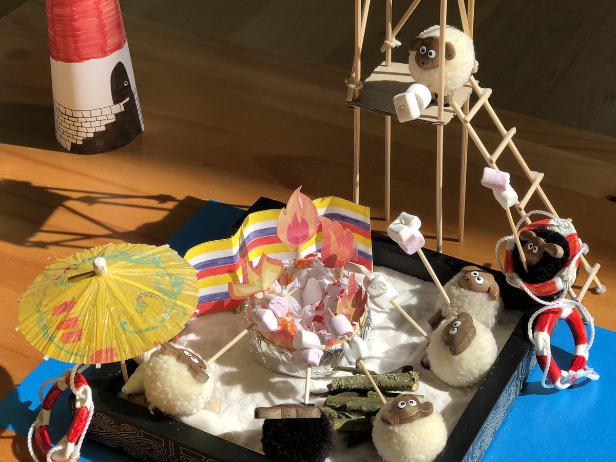 Titch_Sheep's tweet image. Baa, well guess what? We stayed up all night around our fire pit🔥. Had to “borrow” some of Big Man’s logs but please don’t tell him. We are now stuffed with marshmallows 😬😉😂😂😂😂 #BeachIsolation #FlockPower