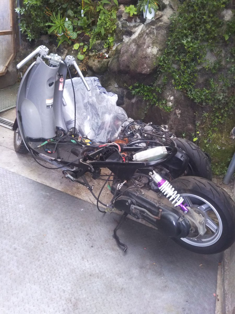 ズーマー AF58 usdm ホンダ 太足 ロンホイ カスタム ruckus 米国