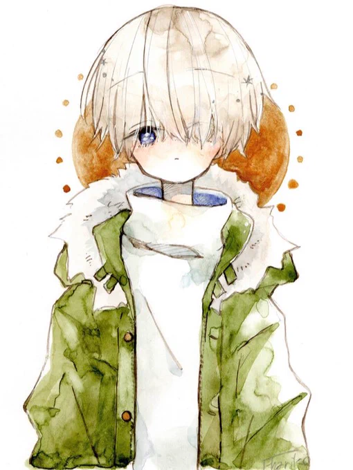 #あつまれ水彩絵描きの街
白髪のキャラクターを好みます☺️ 