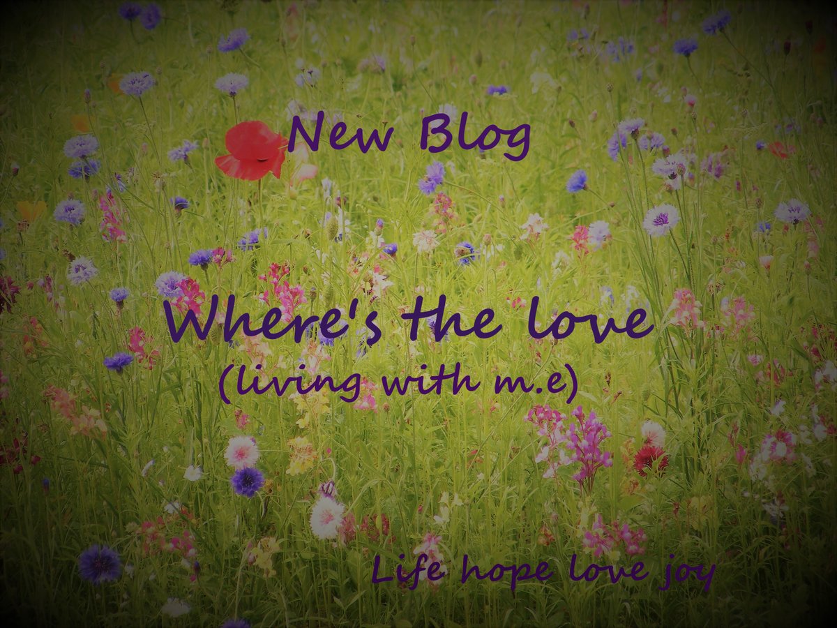 NeetDG's tweet photo. New blog https://t.co/umcxxoR0hJ
#MyalgicEncephalomyelitis #Wherethelove #GodLoves #YouAreLoved https://t.co/YhlFaZPJzs