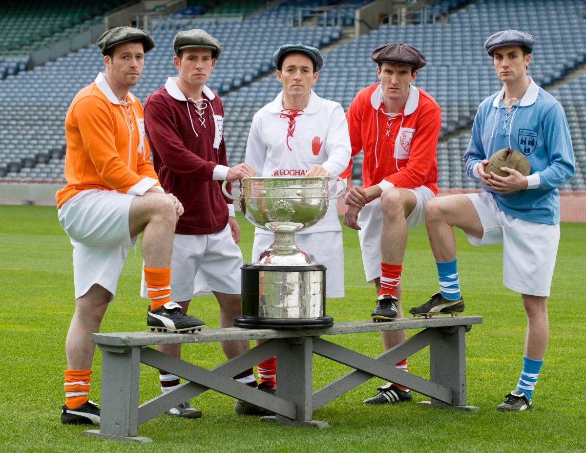 GAA__JOE's tweet photo. Dooher, McKeever and the lads rocking the classic GAA garb back in 2009 🎞️👌 https://t.co/1xUHpCH2sL