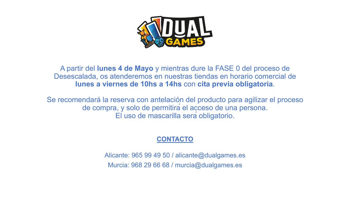 DualGames's tweet photo. ¡¡Tenemos una buena noticia que daros!! 🥰🎲🧩 https://t.co/WQ7ALKsw9C