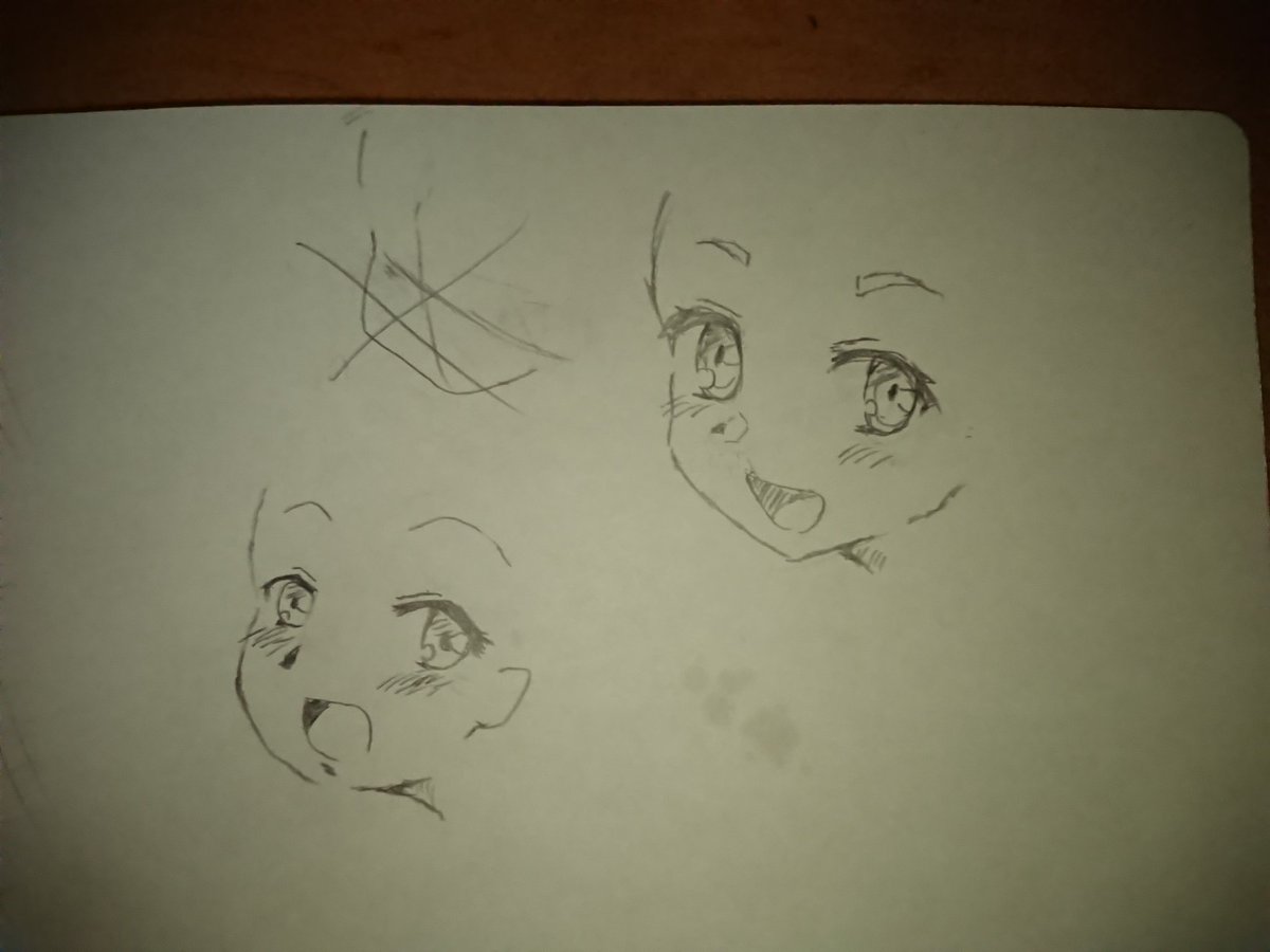 ぴの子さんの絵を参考にしたら横顔に角度つけたやつ理解できてきた
レベルアップした気がする 