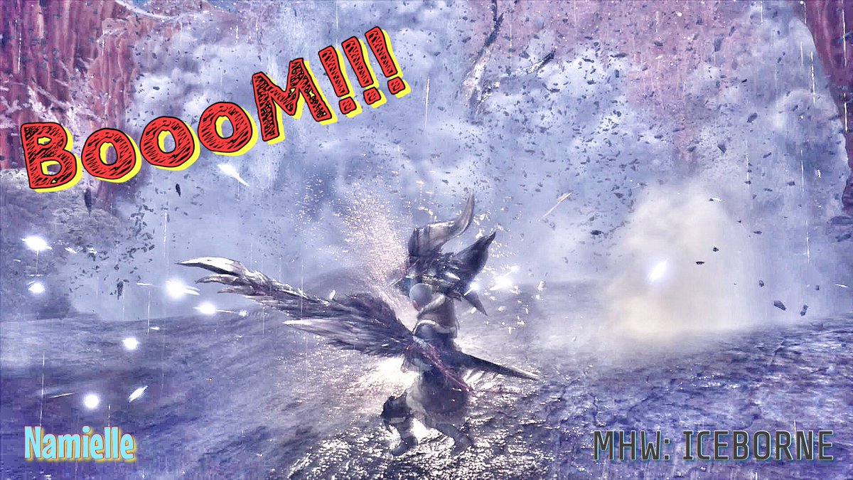 i_daddy72's tweet photo. ナミエールさんの火力がスゴすぎて、絵にならない…😅

#MonsterHunterWorld #ICEBORNE #MHW写真部 #ネロミェール #Absolute_Power https://t.co/suhjYgCDcK