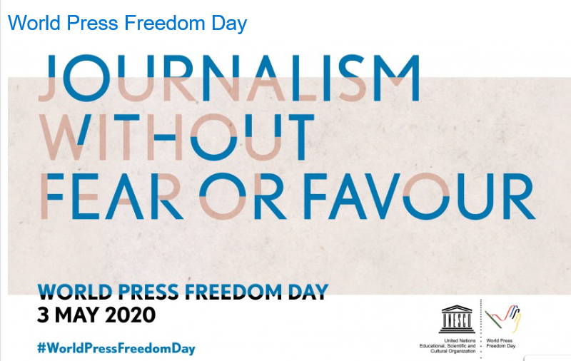 UNDP_Kosovo's tweet photo. On #WorldPressFreedomDay , we acknowledge the tireless work of media in #Kosovo to bring to the public verified, accurate, and timely news during the #COVID19 pandemic. 2020 Theme: Journalism without Fear or Favour: https://t.co/VnHt8ey7vX #pressfreedom https://t.co/qek62en3A4