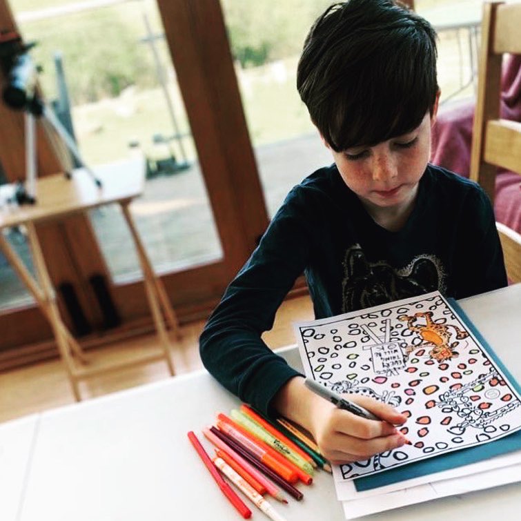 MoJoCo9's tweet photo. After something creative to do for homeschool? There are lots of free, printable colouring sheets around. We’ve loved doing these from @stellakids with their positive message and these from @libertylondon and @kittymccall mean all ages can have a moment or two of mindfulness! ⭐️ https://t.co/BCMLIy4I9P