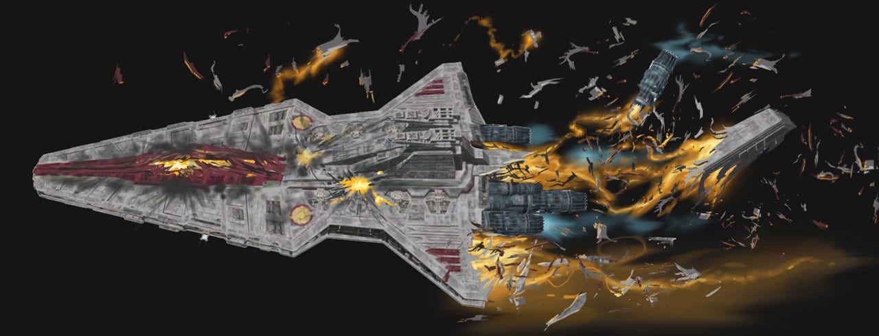 damaged venator