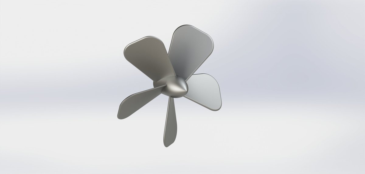 WorldMeq's tweet photo. #PROPELLER
#industrialdesign
#solidworks
#3dmodelling

3D Propeller design https://t.co/lxMYWgxGgo