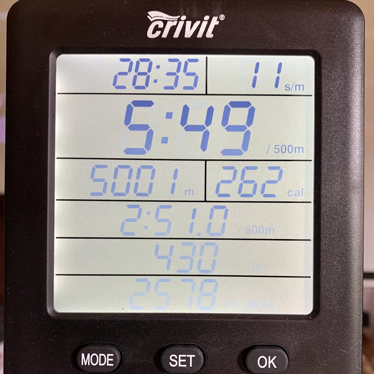 5k row, maximum resistance (L10) to end the morning! 😀🚣‍♀️🙌
#5krow #rowing #morningexcercise