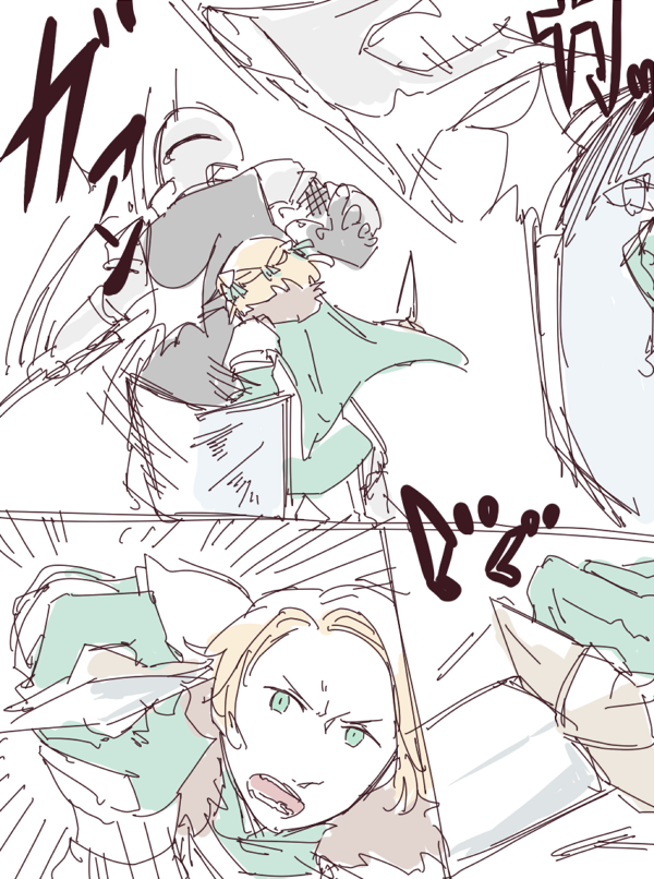 まえのやつの描き直し
少しは見やすくなったかも ケチャップのイ
紅花イングリット たぶん闇うごとかなんかそこらへんと戦ってる感じ 