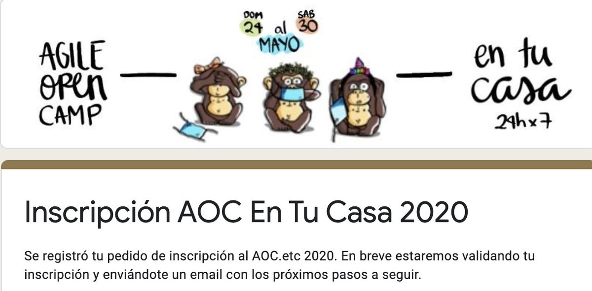 Pues ya está, ya me he apuntado al <a href="/AgileOpenCamp/">Agile Open Camp</a> En Tu Casa. 7días seguidos 24 horas para conectarse y aportar cada uno a su ritmo... menudo experimento!