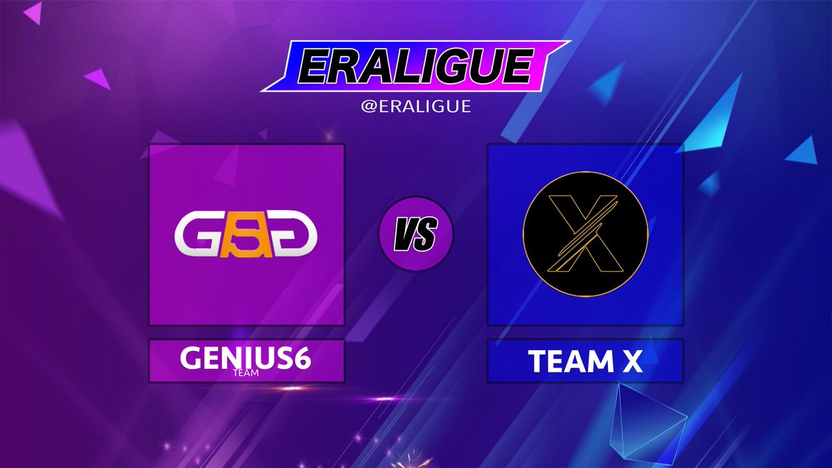 Bonjour à tous, 

L'heure des demi finales de cette @ERALIGUE sont proche!

Je vous donnes rendez-vous à partir de 15h sur Twitch pour un match de folie entre <a href="/TeamXesports/">Team X</a> et <a href="/GeniuS6Team/">GeniuS6 🔸</a>!
 
Qui de ces deux équipes iras en grande finale?

Nous le serons très vite!

A toute!
