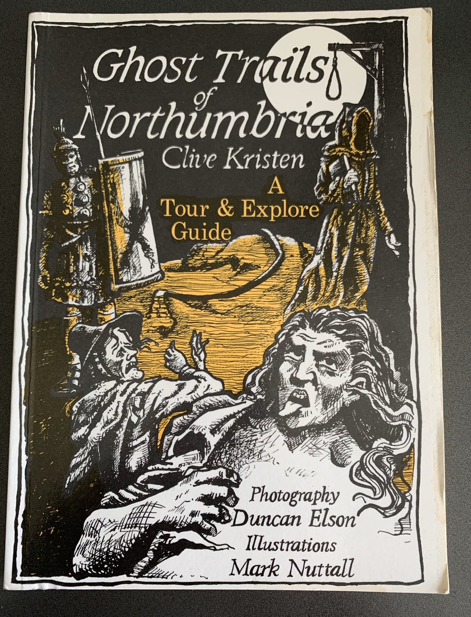 atters1000's tweet photo. The Ghost Trails of Northumbria cover art represents a real high point in the regional ghost book genre #LocalGhosts https://t.co/lh6khl2m01