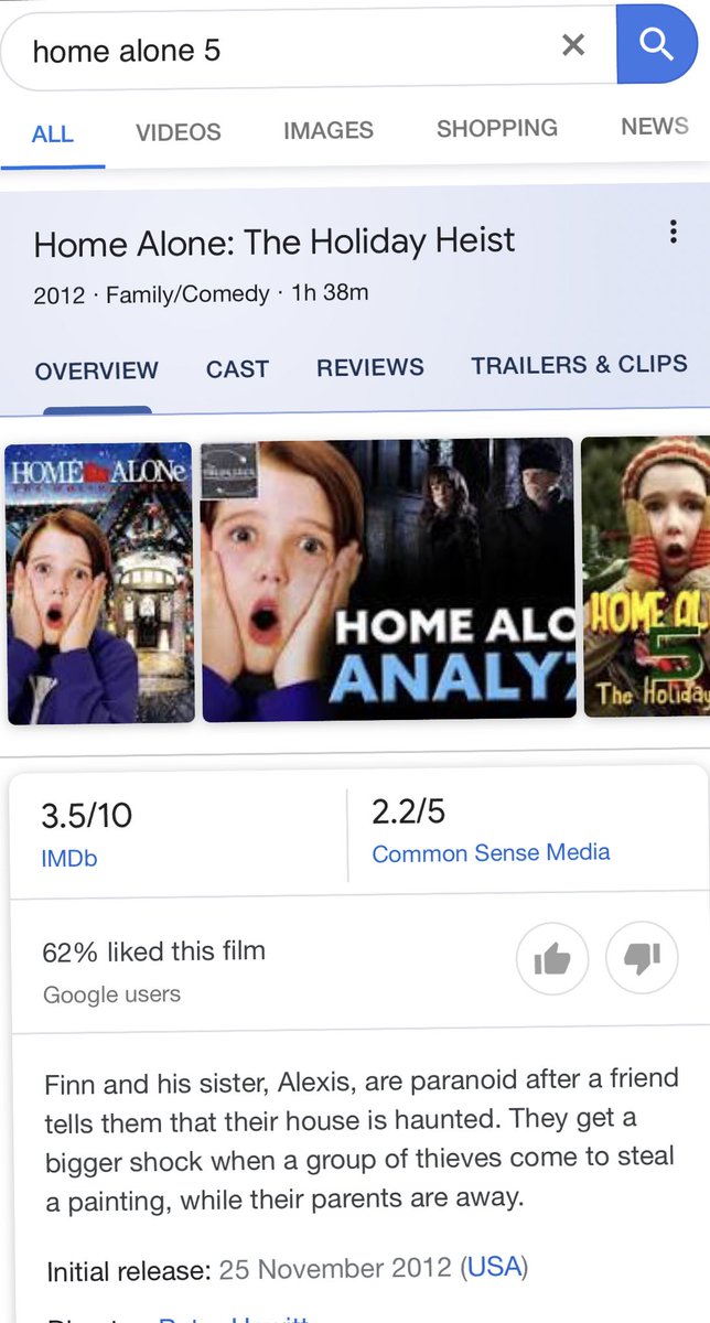 e_serentas's tweet photo. I was Today Years old knowing Home Alone 5 Existsss😦
#HomeAlone5 https://t.co/DlRULxSnhT