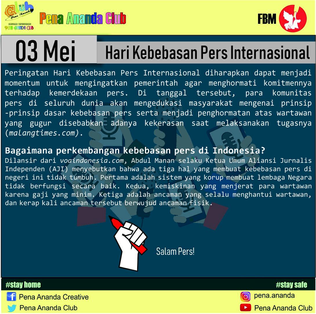 Ketika hak publik mengetahui terancam, dan ketika hak kebebasan berbicara dan kebebasan pers terancam, semua kebebasan lain yang kita sayangi terancam punah. 
-Christopher Dodd-