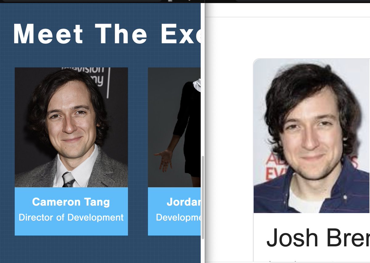 lol checking out dev meeting and I realise <a href="/SiliconHBO/">Silicon Valley</a> 's BigHead (#JoshBrener) looks like <a href="/adultswim/">adult swim</a> 's Director of Development <a href="/itscamtang/">Cam Tang</a> on these photos