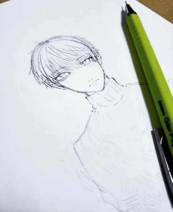 あったかくなってきたから冬服くん(矛盾) 