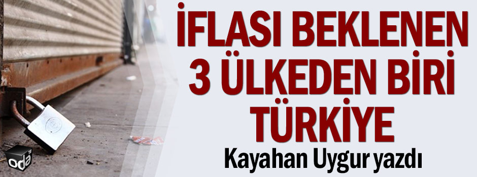 İflası beklenen 3 ülkeden biri Türkiye...
Kayahan Uygur yazdı...
odatv4.com/iflasi-beklene…