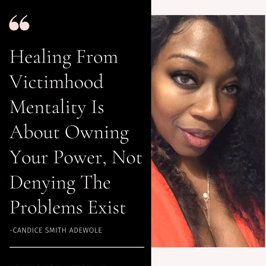 AdewoleSmith's tweet photo. Failure to create solutions and strategize, because you are mentally and emotionally stuck on blaming people , situations, systems, OR finding pleasure in the perpetual pity party is ultimately your own fault.
Moving away from victimhood mindset is about stepping into YOUR power. https://t.co/vkRBxF8ODM