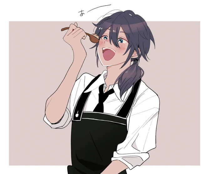 椎名ニキくん。かわいいなあいっぱいご飯食べて〜〜 