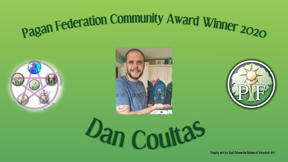 PFCommunityTeam's tweet photo. We’re excited to announce the winner of this year’s PF Community Award! Dan Coultas! https://t.co/BYFlkdpOSY