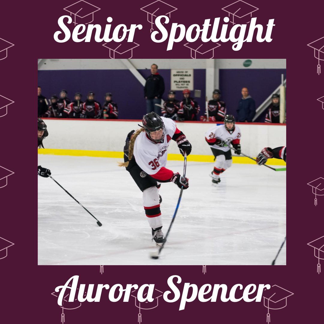 WWFHA's tweet photo. Senior Spotlight:
Aurora Spencer - Defense
Played for WWFHA for 6 years and will be attending Lebanon Valley College where she will study biology and continue her hockey career!
Congrats Aurora and we will miss you!! #classof2020🎓 #GoWild #wwfha #SeniorSpotlight #usahockey https://t.co/iucBTKRLQT