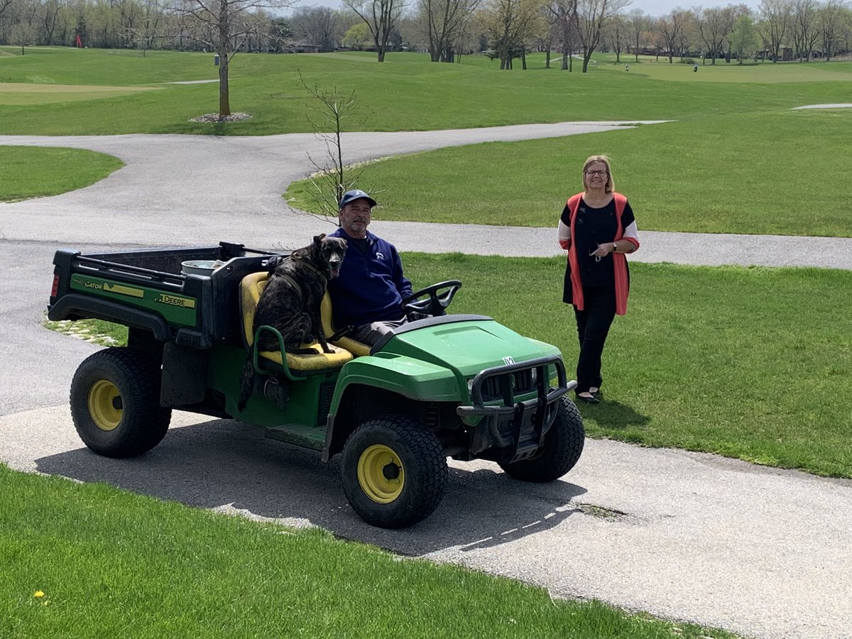 WileysGrill's tweet photo. Practicing social distancing while enjoying a beautiful day at Coyote Run Golf Course https://t.co/rEQp2M9gbG