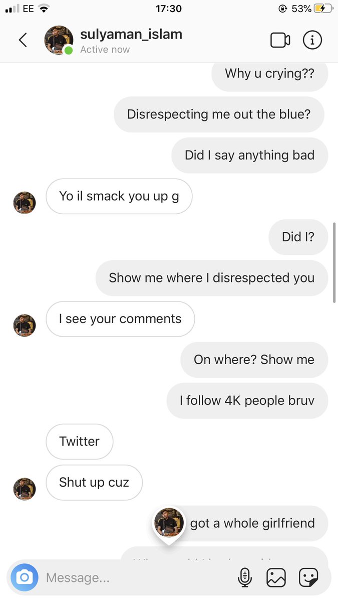 oxygeninnit's tweet photo. This guy is the most deluded guy Iβve ever come across ππ Mandem are moving like this now???? https://t.co/5HkJXR3F6x
