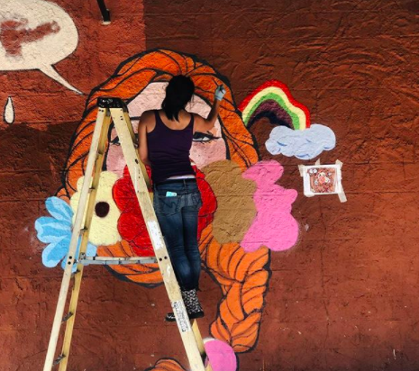 There is this wonderful movement going on in the Bay Area in response to COVID-19 called <a href="/paintthevoid/">Paint The Void</a>. 

Paint the Void commissions artists to paint boarded up window fronts, an effort to bring some life + color to our somber streets.