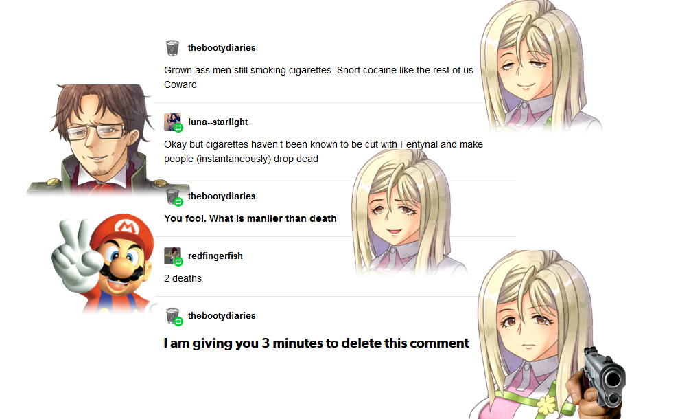 when they cry series textposts (@ExcelsisDea) / Posts / X