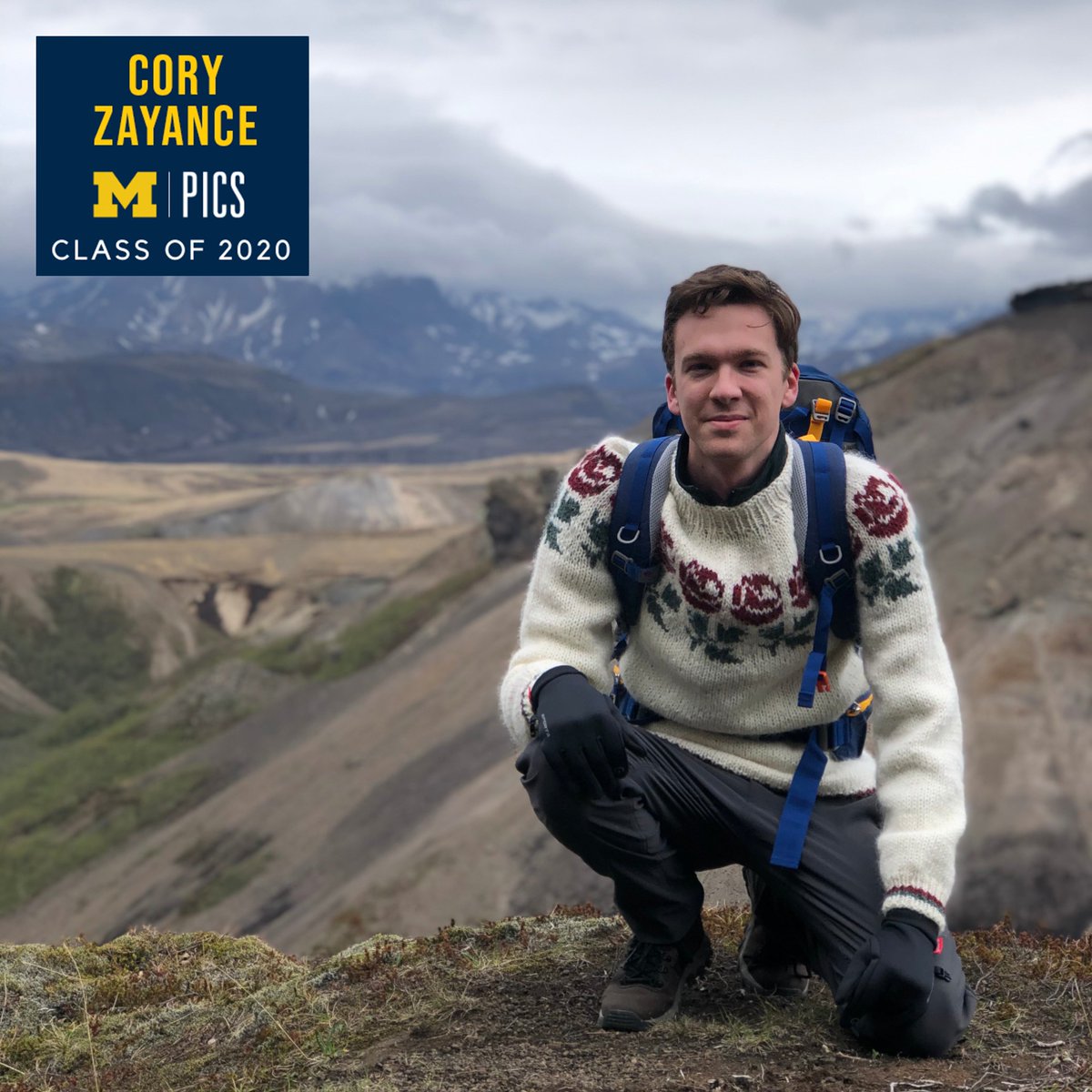 umichPICS's tweet photo. PICS Class of 2020 Senior Highlight: Cory Zayance!🎓
✨Cory✨ double majored in PoliSci & was President of @MichiganMock
Read more about Cory here: https://t.co/10Dx6bBgnS
#PICSgrads2020 #Victors2020 #MGoGrad #UMSocial #MGoBlue https://t.co/PECw4boWDu