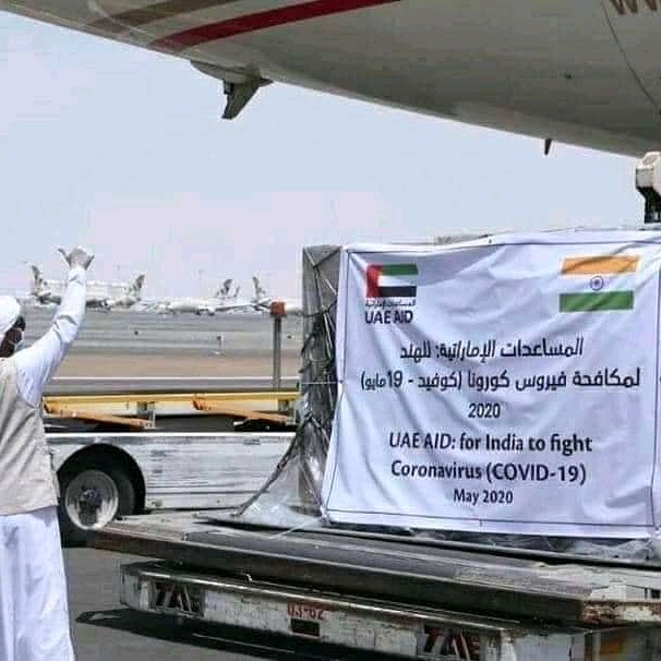 Mehvish786's tweet photo. #united #arab #emirates sent 7 trillions #medical #kits to #india https://t.co/qV2F5jz2Kk