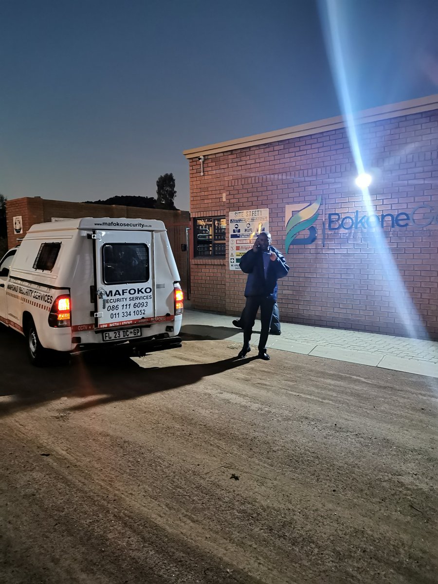 Bokonegasinc1's tweet photo. Thank you to our Asset Protection Company during this trying time. #MafokoSecurity #BokoneGas #NoteOfAppreciation https://t.co/qREHWwp2Np