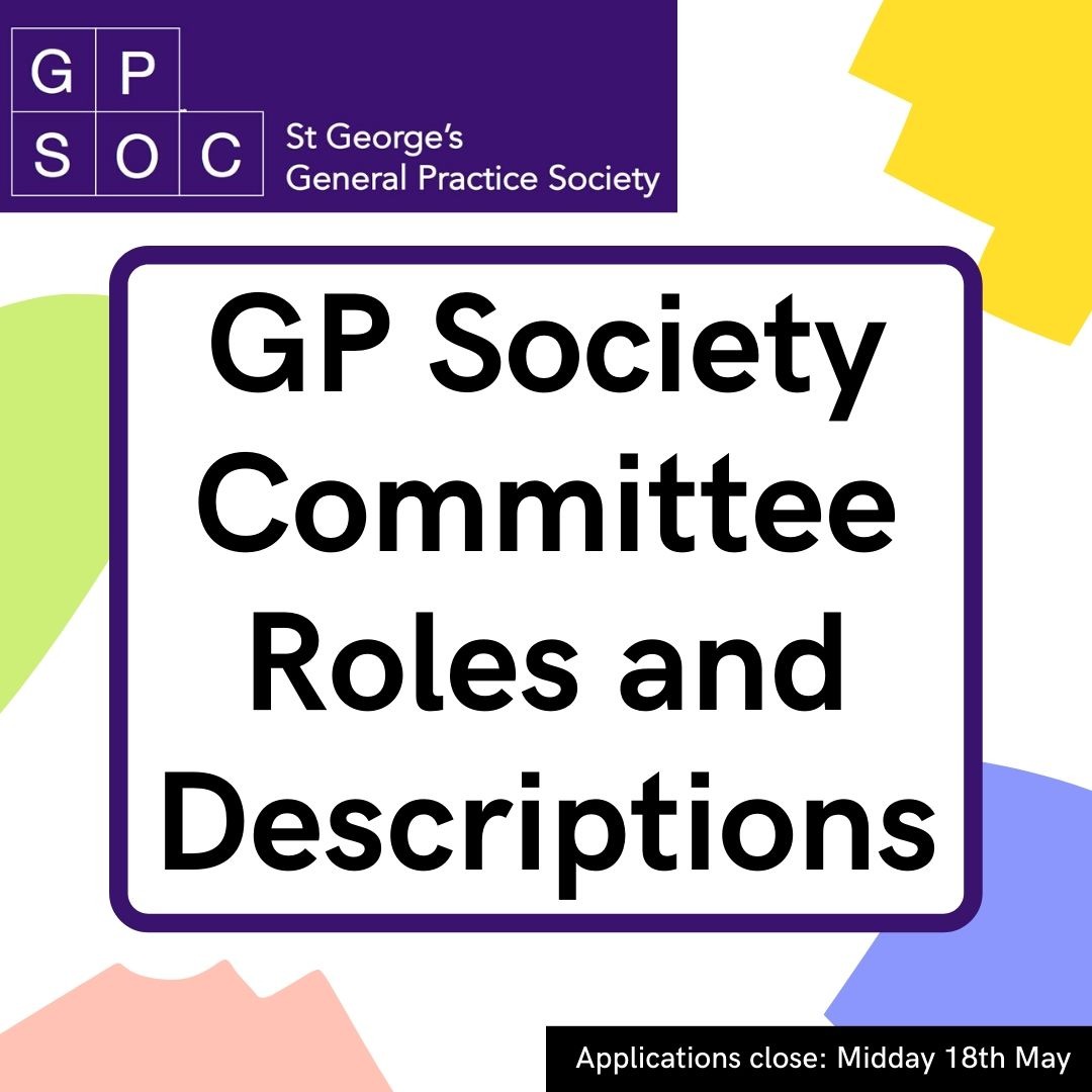 SGUL GP Society tweet media