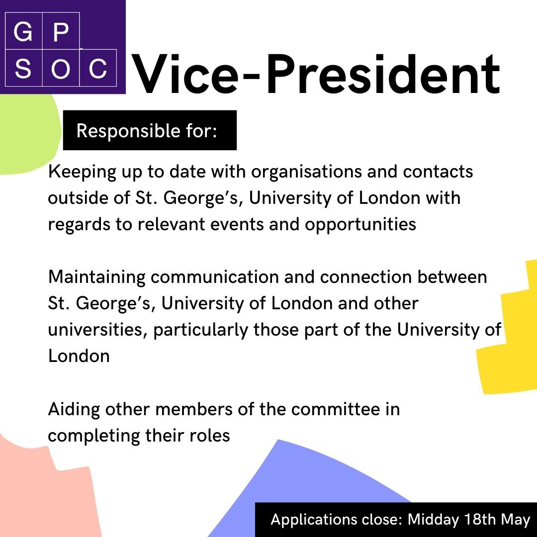 SGUL GP Society tweet media