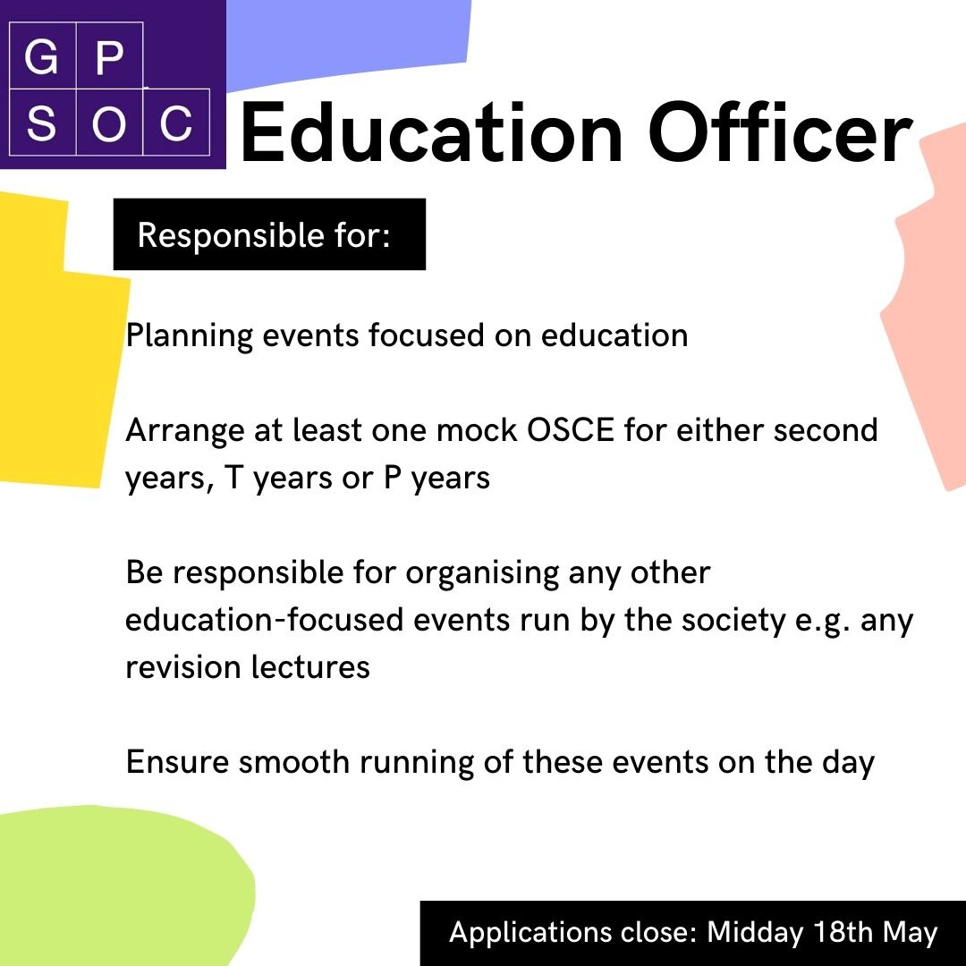 SGUL GP Society tweet media