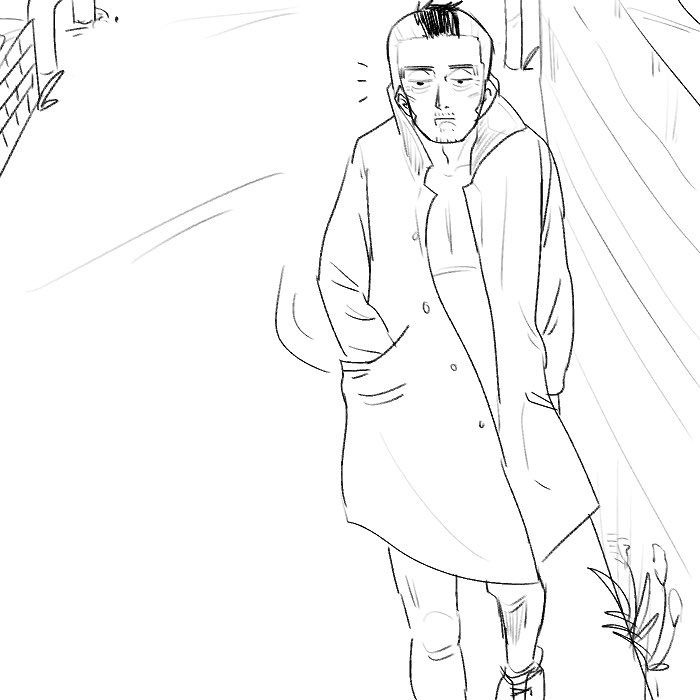 この不審者情報に門倉さんを感じて.......また怒られそうな絵を描く....... 