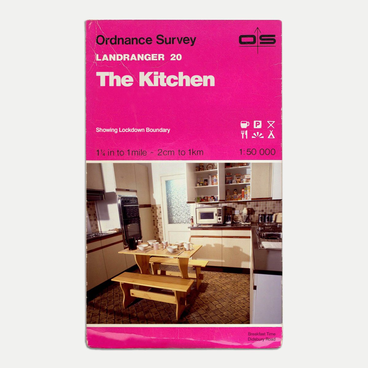 Dorothy_UK's tweet photo. The only maps we’re going to need for the foreseeable ❌🚗❌ #lockdownkitchen #lockdownshed #isolationnation #socialdistancing Check out our Isolation Nation exhibition https://t.co/uidiLVRVLO https://t.co/pvO33B9lko
