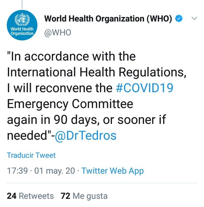 En 90 d&iacute;as ya estar&eacute;mos todos muertos de hambre o de depresi&oacute;n. Un virus, con mortalidad de 0,3 %, no<a href="/tag/futbol"class="tags"><span>#futbol</span></a><a href="/tag/serbia"class="tags"><span>#serbia</span></a><a href="/tag/coronatimo"class="tags"><span>#coronatimo</span></a>