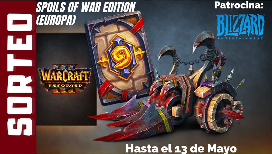 StronGer_SC2's tweet photo. ⚔️Sorteo Warcraft III:Reforged Spoils of War Edition⚔️

⬇️¿Cómo participar?⬇️

🚨 Participa con varias redes sociales: Facebook,Instagram, Twitch y muchas más!🚨

👉Sigue los pasos en: https://t.co/8WZMn1PR2A

Publicaré al ganador el Miercoles 13 de Mayo.

Patrocina➡️@Warcraft_ES https://t.co/Kr8LhEqVri