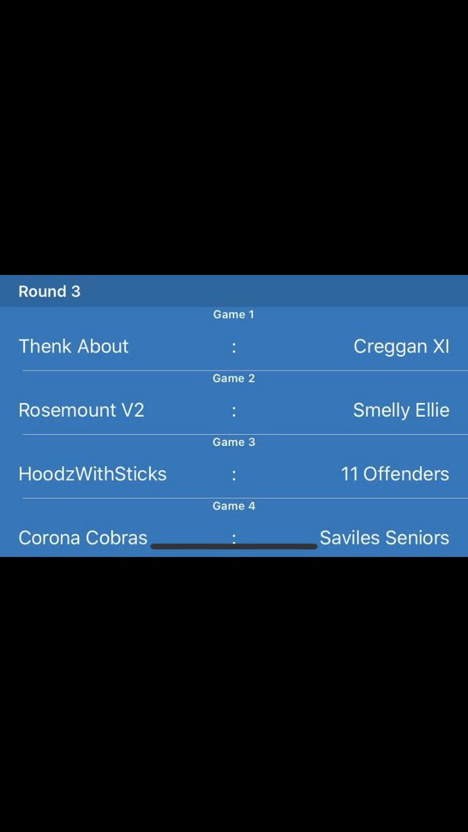 ProClubsDerry's tweet photo. Fixtures for game night one.
Game 1 9:30
Game 2 10:00
Game 3 10:30 https://t.co/pv6dSXe2K2