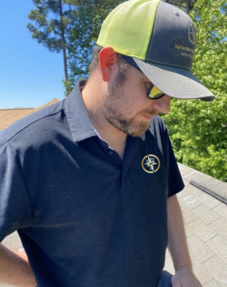 VeritasSouth's tweet photo. Concentrating on the inspection. #roofing #roofingallday #roofingculture #roofinglife #roofingtheworld #roofingcompany #rooftop #rooftoplife #restoration #createsomethinggreat #LoveWhatYouDo #protectyourhome #letushelpyou #veritas #vrsouth https://t.co/lOOIieXKc8