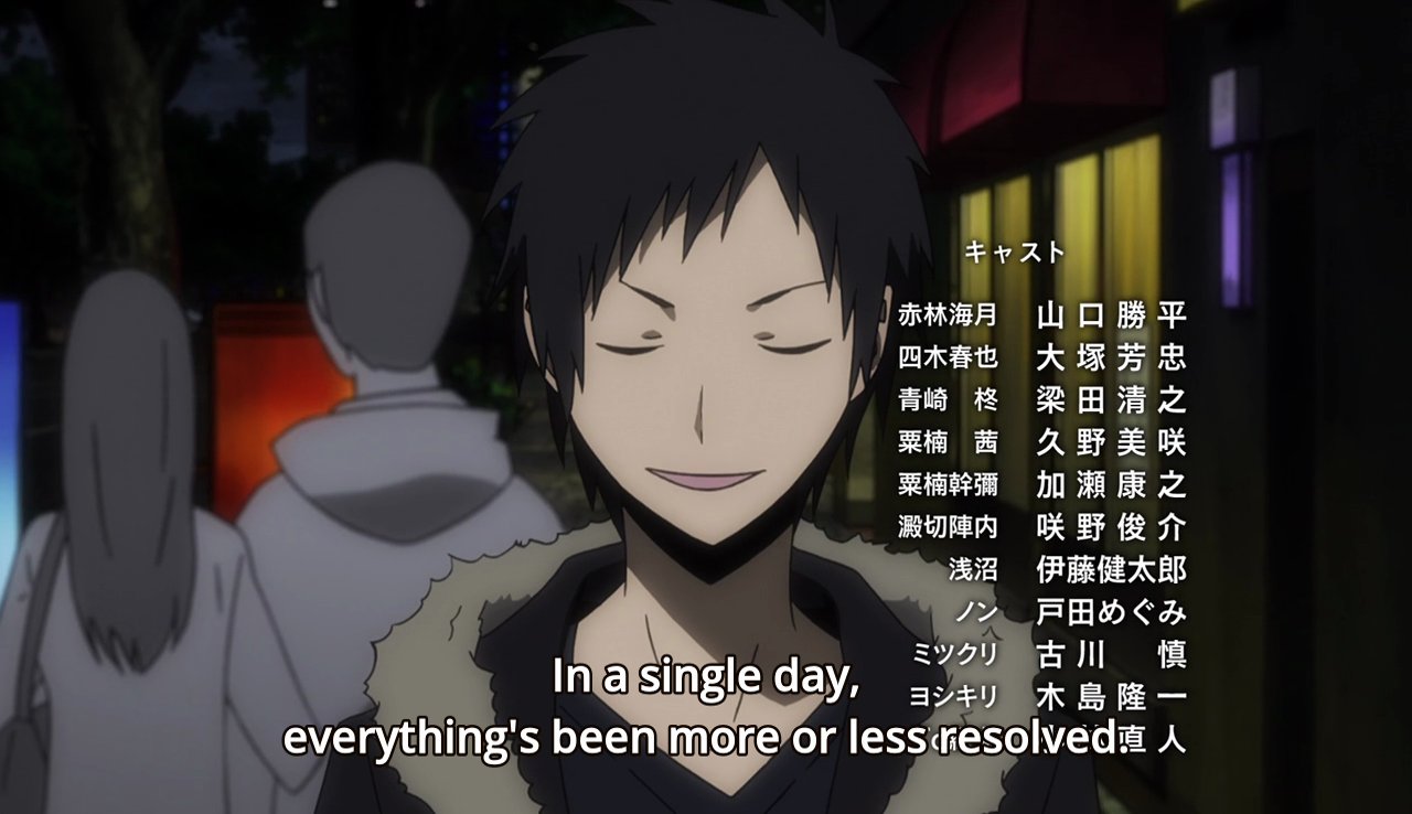 Daily Izaya Orihara Yup I Think Izaya Still Cares About Shinra But Hm Idk T Co Adpjsrbgwu Twitter
