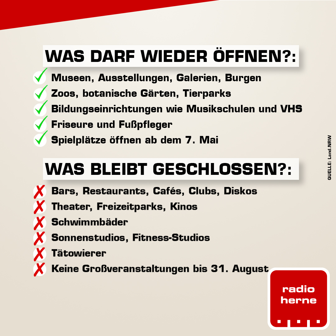 radioherne's tweet photo. Das müsst Ihr für morgen wissen.
#covid19 #corona #herne https://t.co/UWtFORCje5