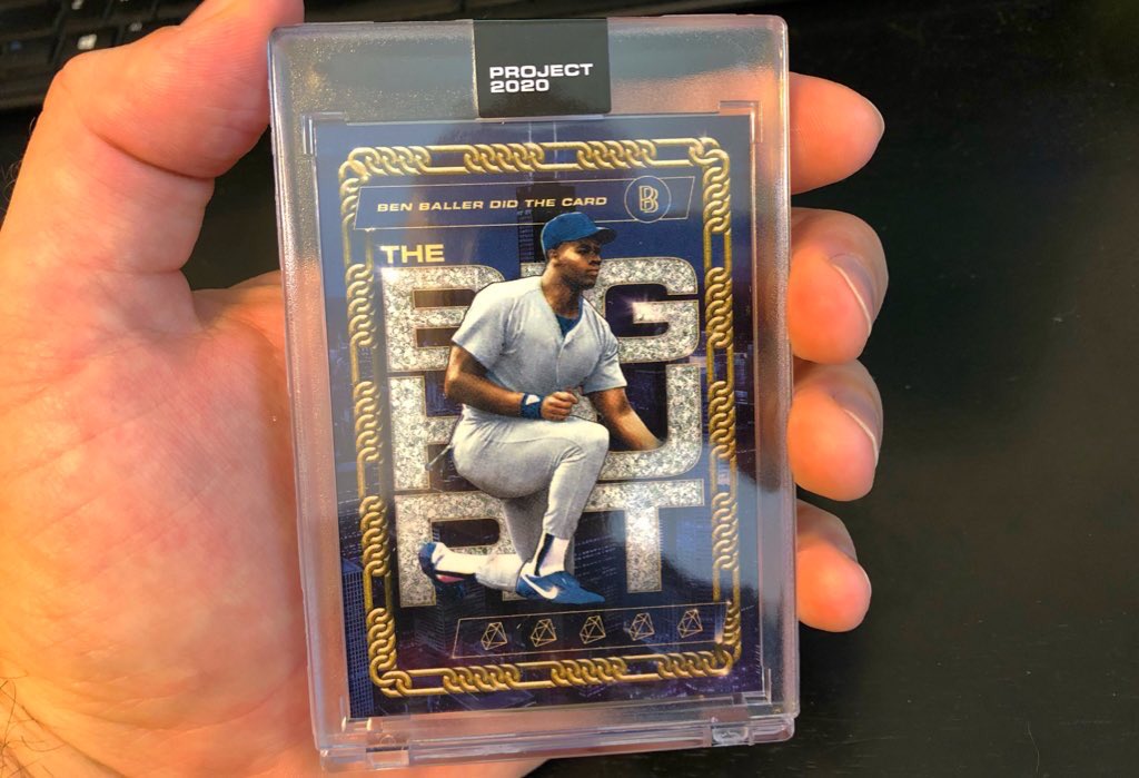 WatchTheBreaks's tweet image. Ya’ll been keeping this too fun, so let’s do another giveaway!

RT &amp;amp; follow to enter to win this Ben Baller / Frank Thomas Topps Project 2020 card. 

#Collect #TheHobby #TheBigHurt
