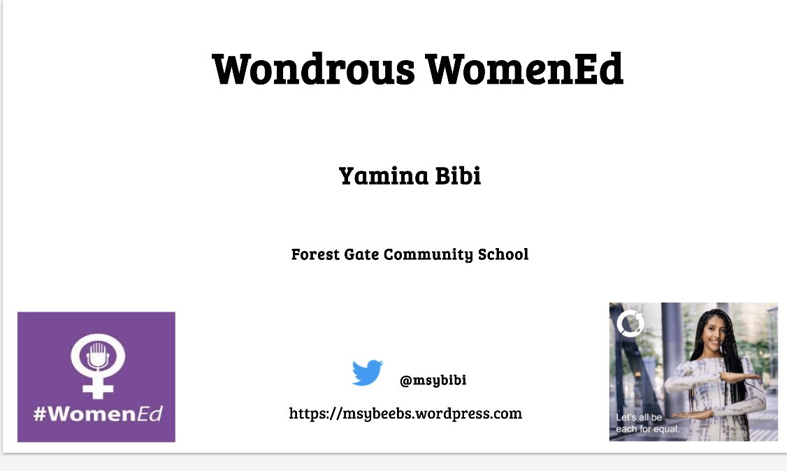 msybibi's tweet photo. @caroline_doolan @WomenEdEastern @WomenEd @AlisonKriel Just finished writing my speech for the event! Looking forward to sharing how #WomenEd has changed me! #WomeEd💜 https://t.co/zV1zI4zejP
