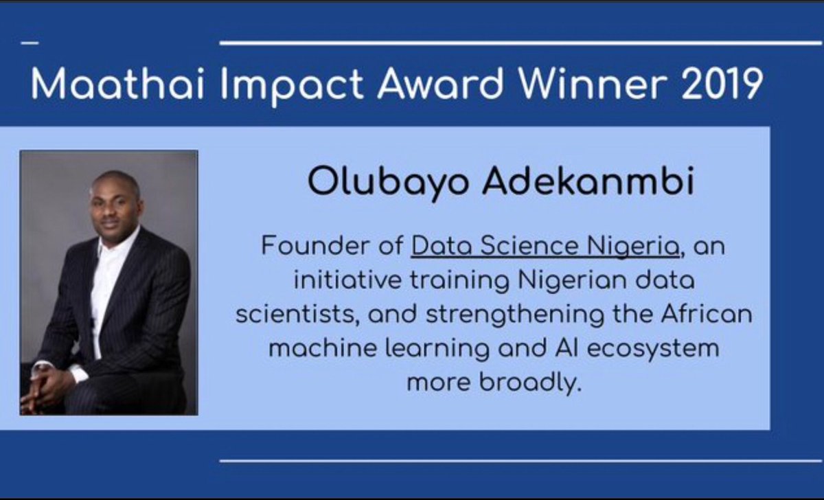 dsn_ai_network's tweet image. Don’t miss the Career Masterclass with our founder, @bayoadekanmbi tomorrow Monday 4 May,2020, 5:30-7:30pm (GMT+1)

Learn how to build a world-class career in Analytics, Data science, Artificial Intelligence &amp;amp; everything data

Click this link to join bit.ly/Dr_Bayo